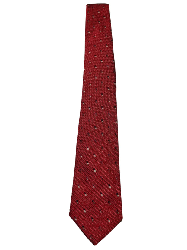 EMPORIO ARMANI MEN SILK TIES (RED)