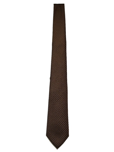 EMPORIO ARMANI MEN SILK TIE (Brown)