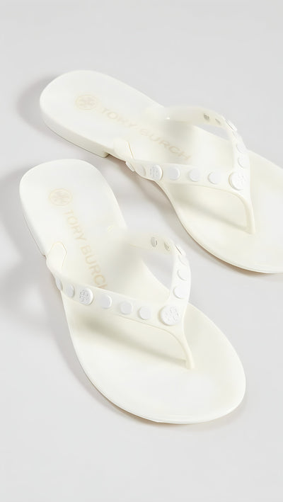 Tory Burch Studded Jelly Ivory 76555-104