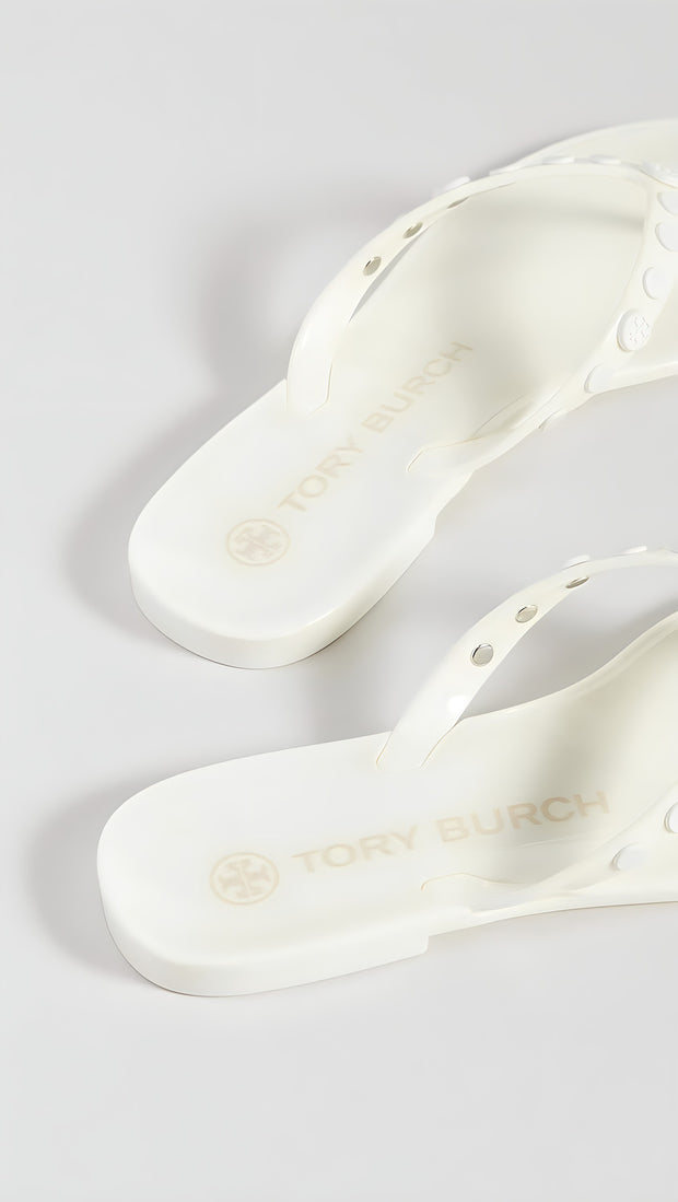 Tory Burch Studded Jelly Ivory 76555-104