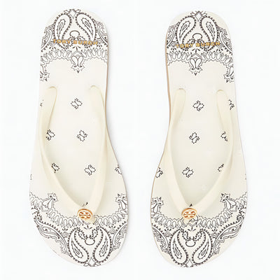 TB Thin Flip Flop Ivory 56488-125