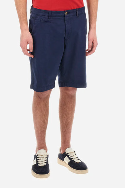 La Martina Bermuda Shorts Navy (Regular Fit-Cotton)
