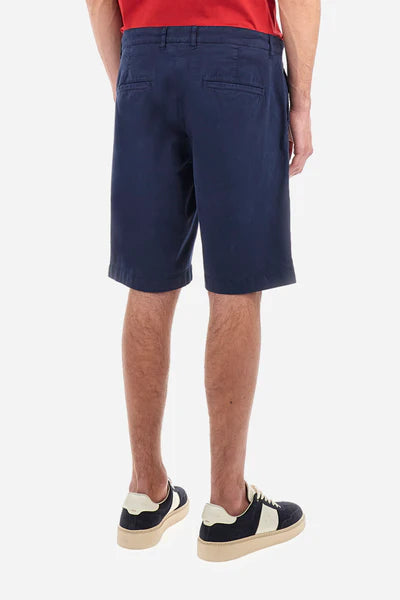 La Martina Bermuda Shorts Navy (Regular Fit-Cotton)